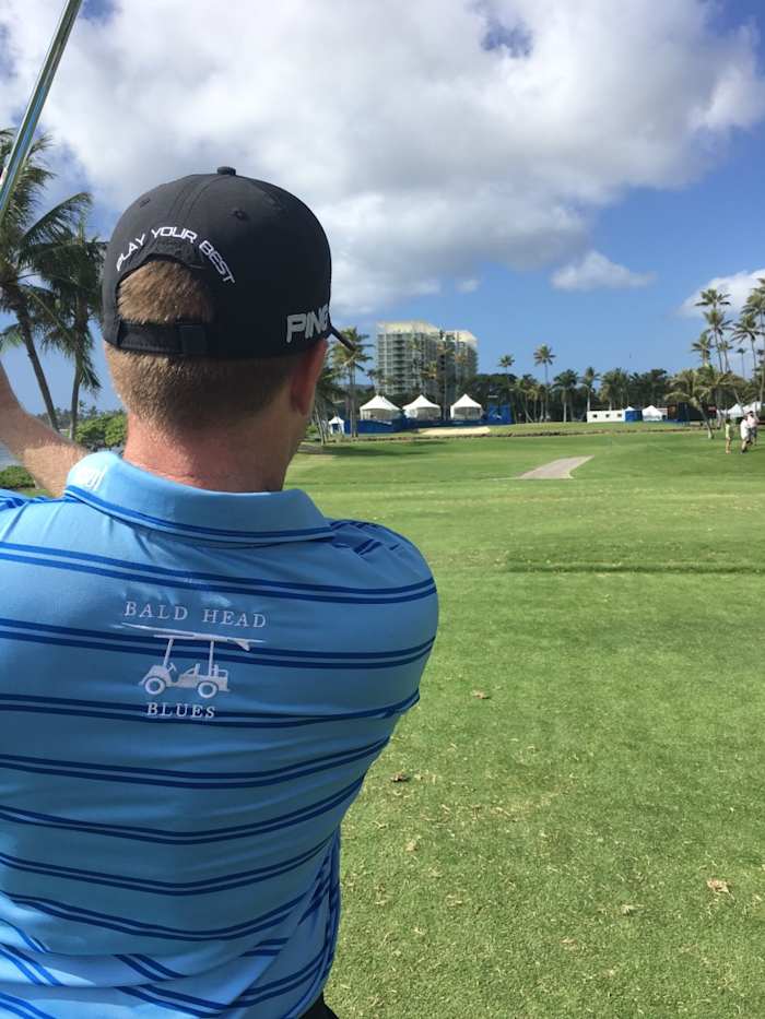 Martin Pillar represents the brand on the PGA Tour.